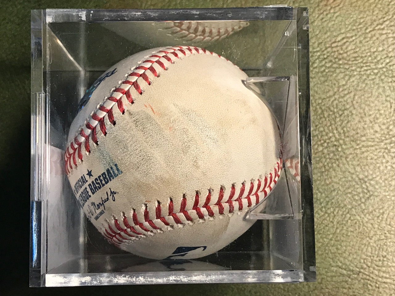 Jon Lester game used ball - Cubs Fan Stan
